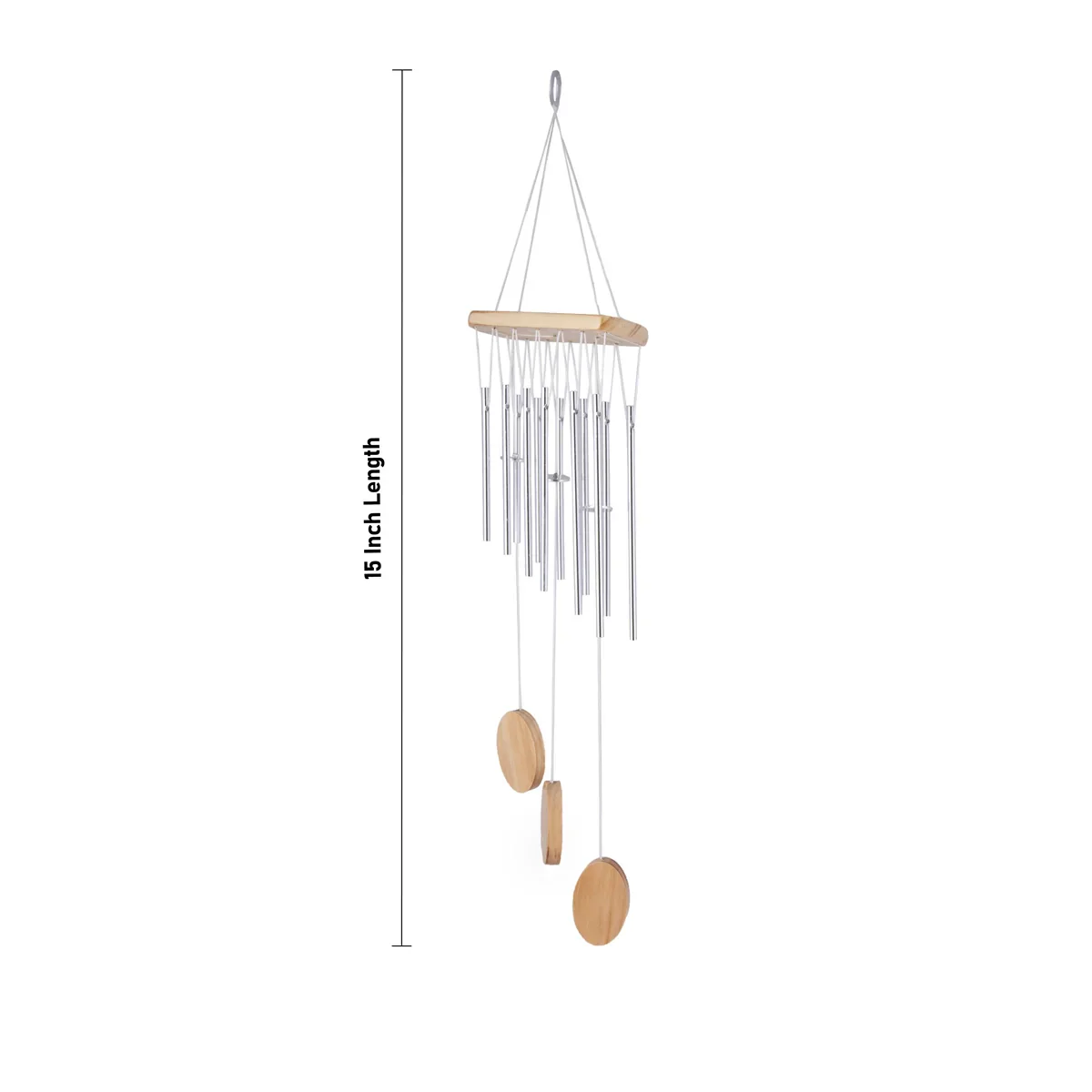 Wind Chime - 15 Inches | Wind Bell Chimes/ Wind Bell for Home Décor/ 145 Gms - Image 6