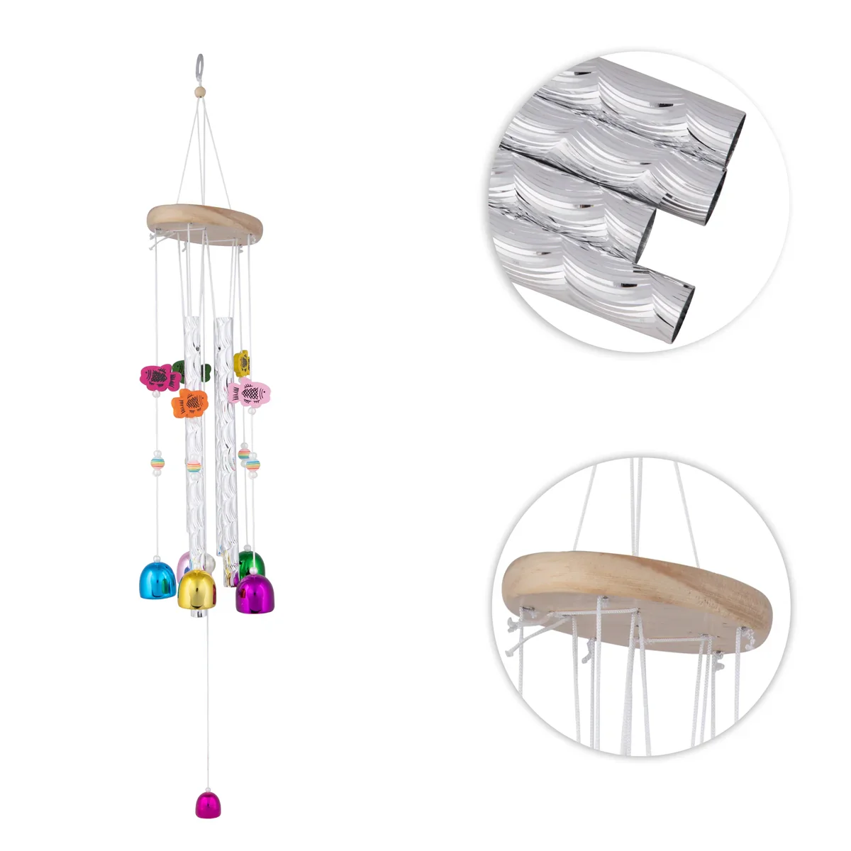 Wind Chime - 15 Inches | Wind Bell Chimes/ Wind Bell for Home Décor/ 165 Gms - Image 5