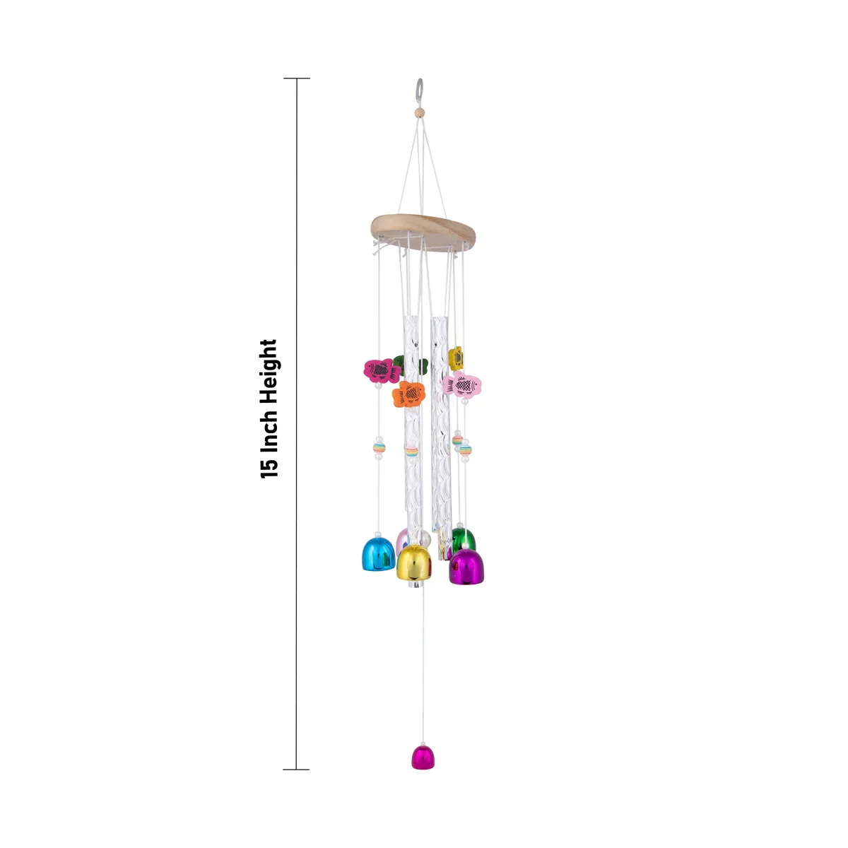 Wind Chime - 15 Inches | Wind Bell Chimes/ Wind Bell for Home Décor/ 165 Gms - Image 6