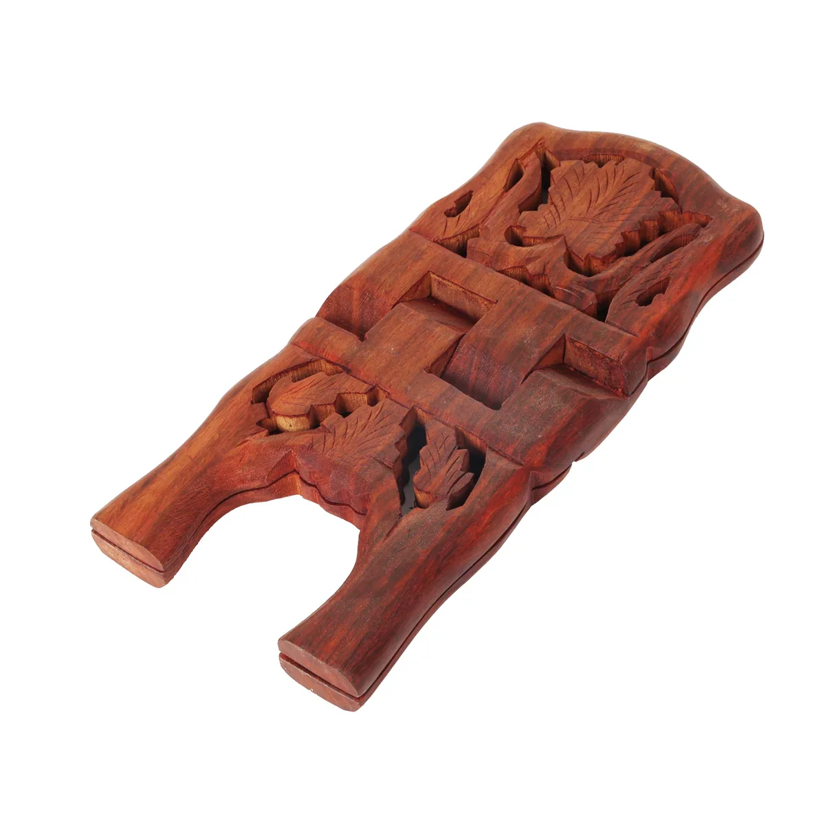 Wood Rehal - 5 x 10 Inches | Angoori Design Holy Book Stand for Reading Purpose - Image 6