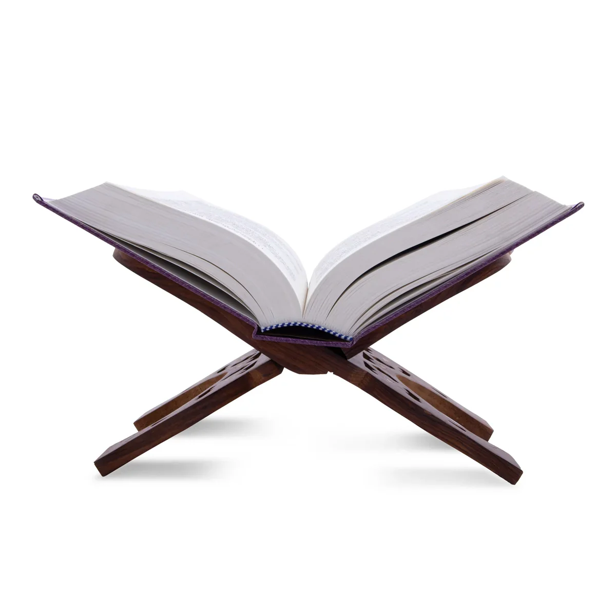 Wood Rehal - 6 x 12 Inches | Holy Book Stand/ Star Jali Design Rehal for Reading Purpose - Image 6