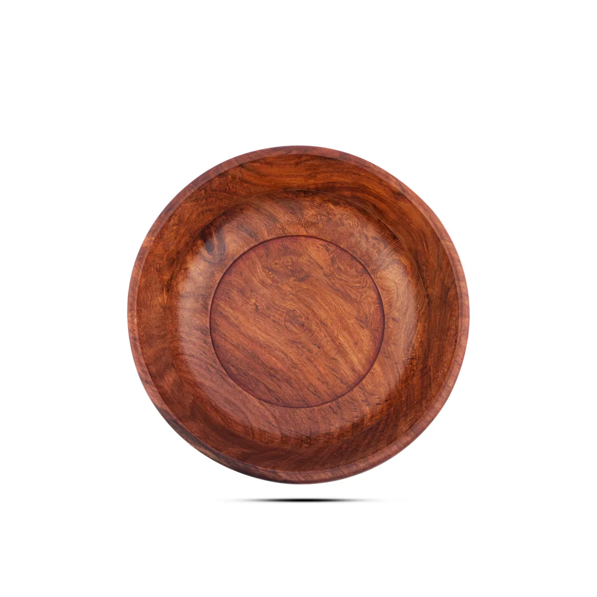 Wooden Bowl - 2 x 6 Inches | Hand Carved Wooden Cup/ Wooden Serving Bowl for Home - Image 3