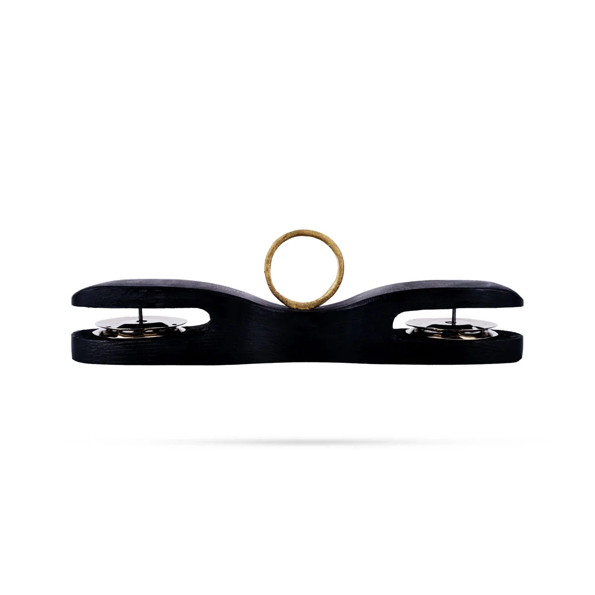 Wooden Chapala Kattai Pair - 6.5 x 1 Inches | Chipli Ringwala Kartal/ Hand Cymbals/ Musical Instrument for Bhajan - Image 2