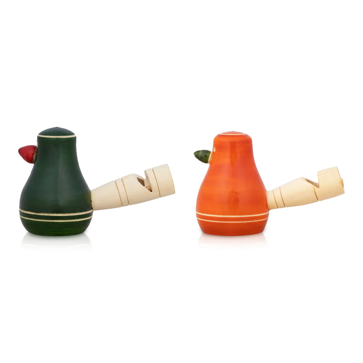 Wooden Whistle - 2 X 3 Inches | Handcrafted Whistle/ Bird Design Whistle For Kids, Playtime, And Return Gifts - Image 3