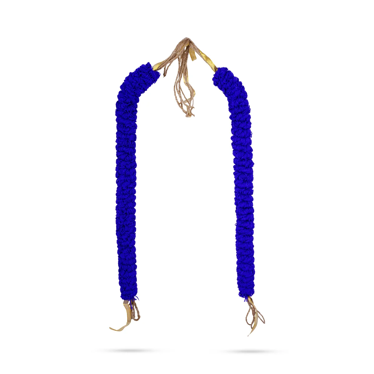 Woolen Garland - 2 Feet | Thread Mala/ Artificial Garland/ Woolen Mala for Deity - Image 2
