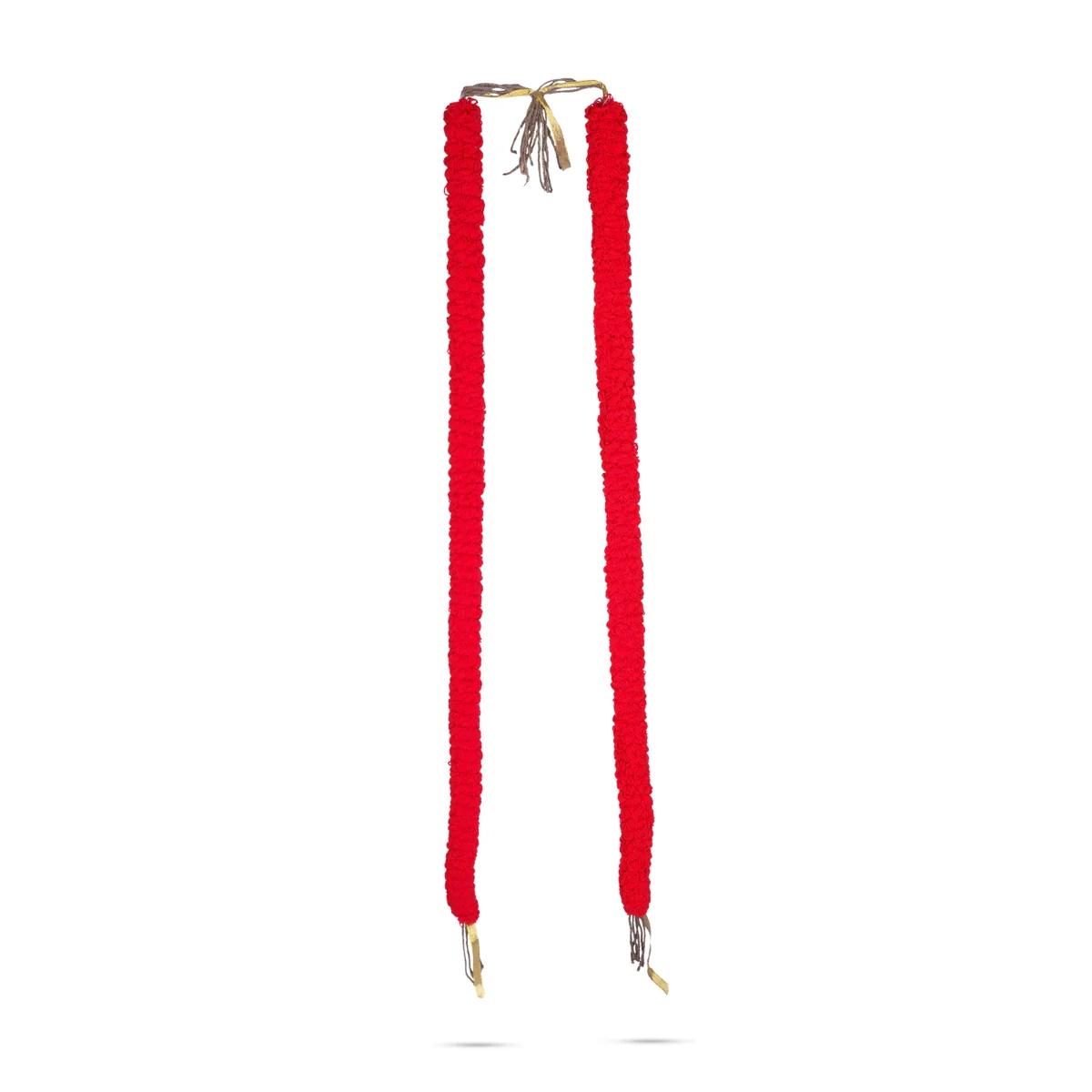 Woolen Garland - 4 Feet | Thread Mala/ Artificial Garland/ Woolen Mala for Deity - Image 3