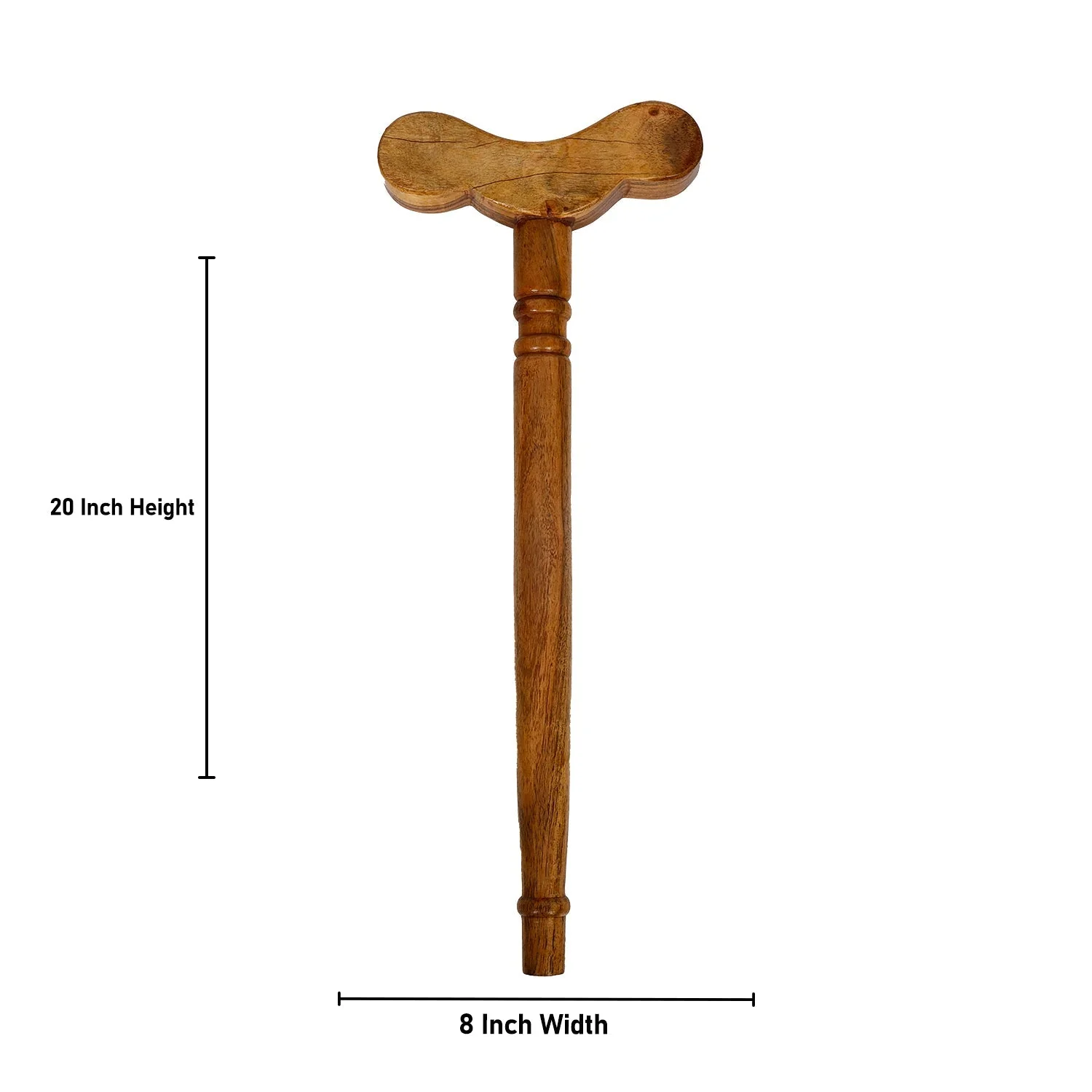 Yoga Danda - 20 Inches | Wooden Staff/ Meditation Stick/ Yoga Stick For Spiritual Practice & Meditation - Image 6