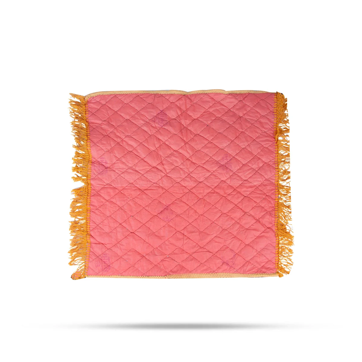 Yoga Mat - 25 x 25 Inches | Pooja Mat/ Velvet Aasan Mat for Meditation - Image 6