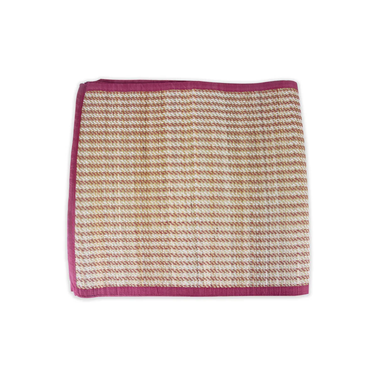 Yoga Mat - 6.5 x 4.5 Feet | Handmade Mat for Pooja - Image 3
